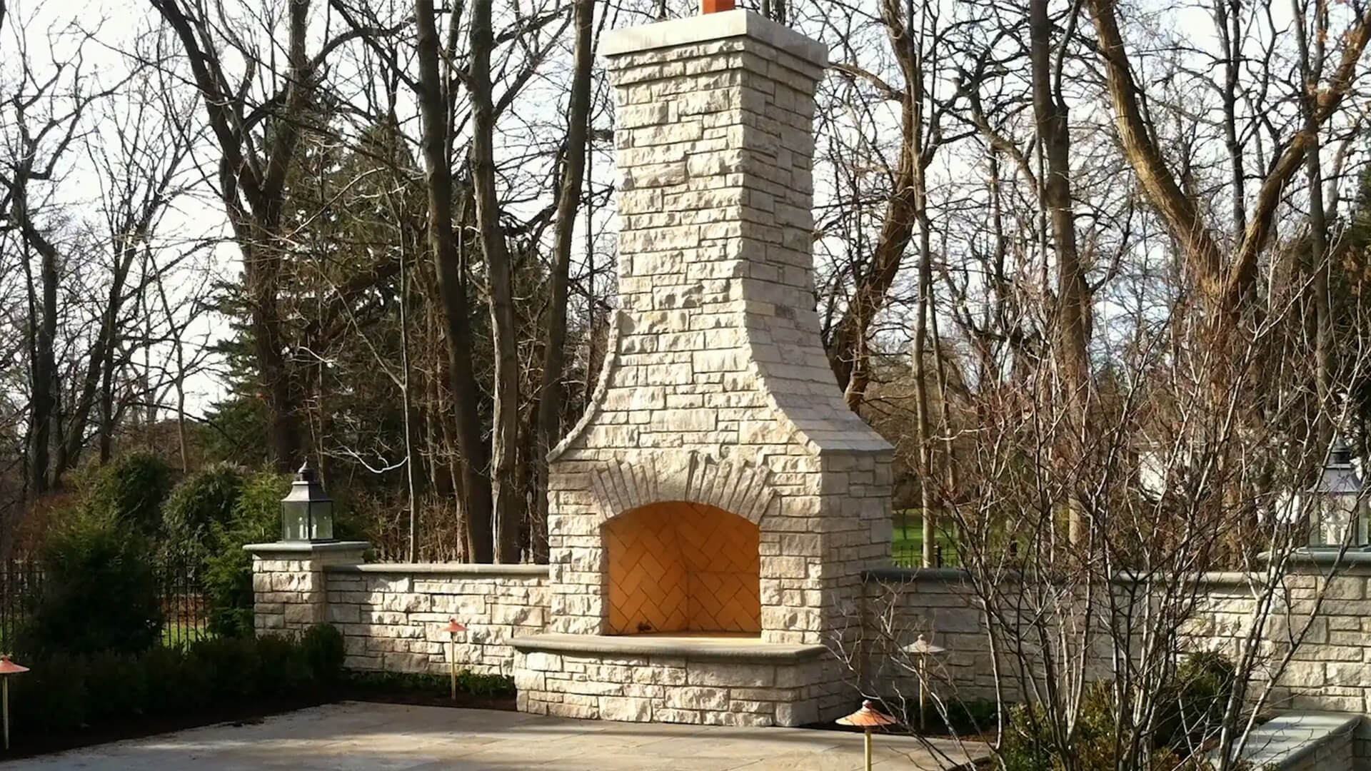 Custom And Kit Outdoor Fireplaces Hursthouse